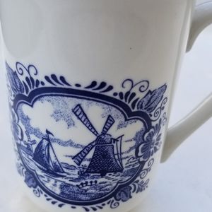 Vintage Churchill England Windmill Dutch Mug